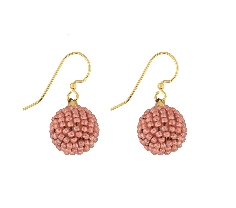 Fine drop earrings-***NEW*** <br>The Bauble Earring <br> Terracotta