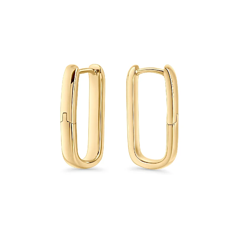 Reed style earrings-Suzie Medium Huggie Earrings