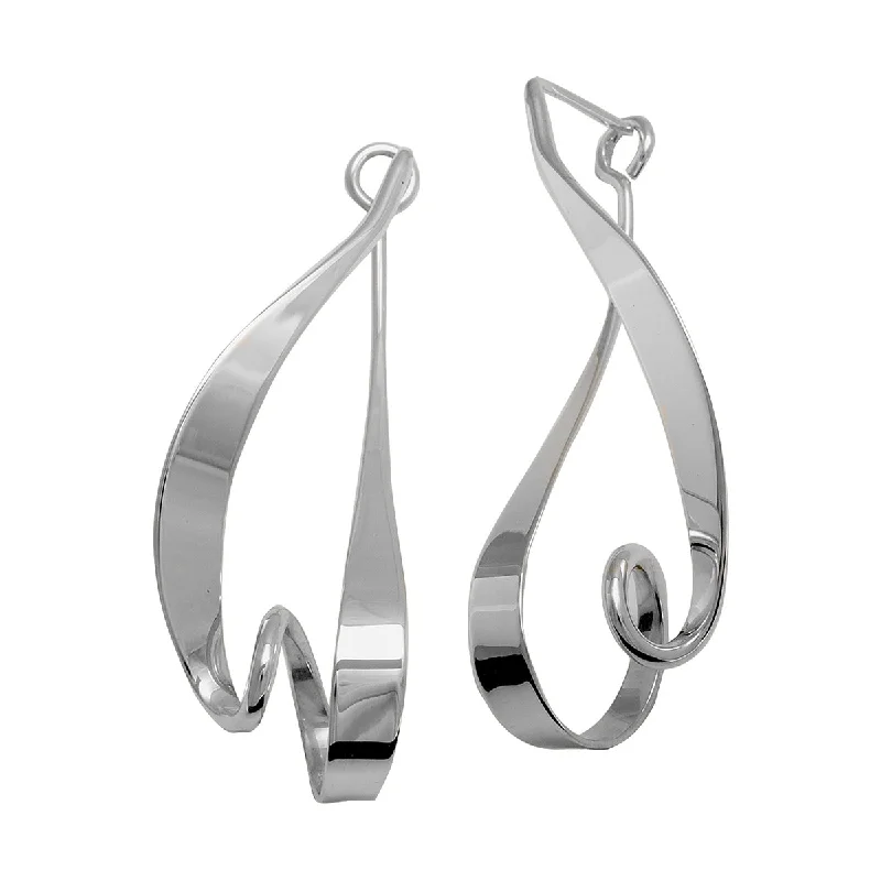 Sleek drop earrings-Kinetic Earrings