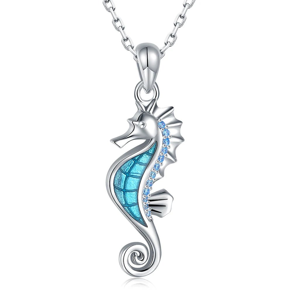 Angel wing necklaces-Beautiful Seahorse Pendant Necklace