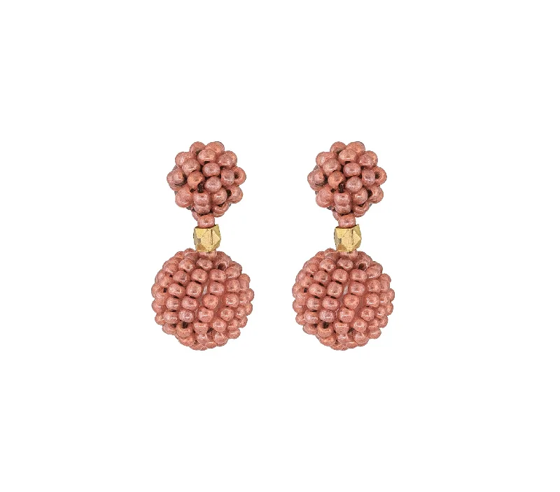 Fine clay earrings-***NEW*** <br>The Waldorf Earring <br> Terracotta