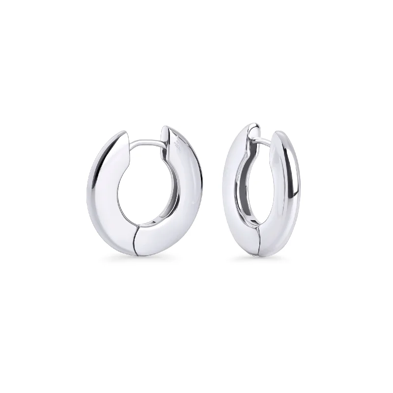 Glossy art earrings-Sophie Medium Huggie Earrings