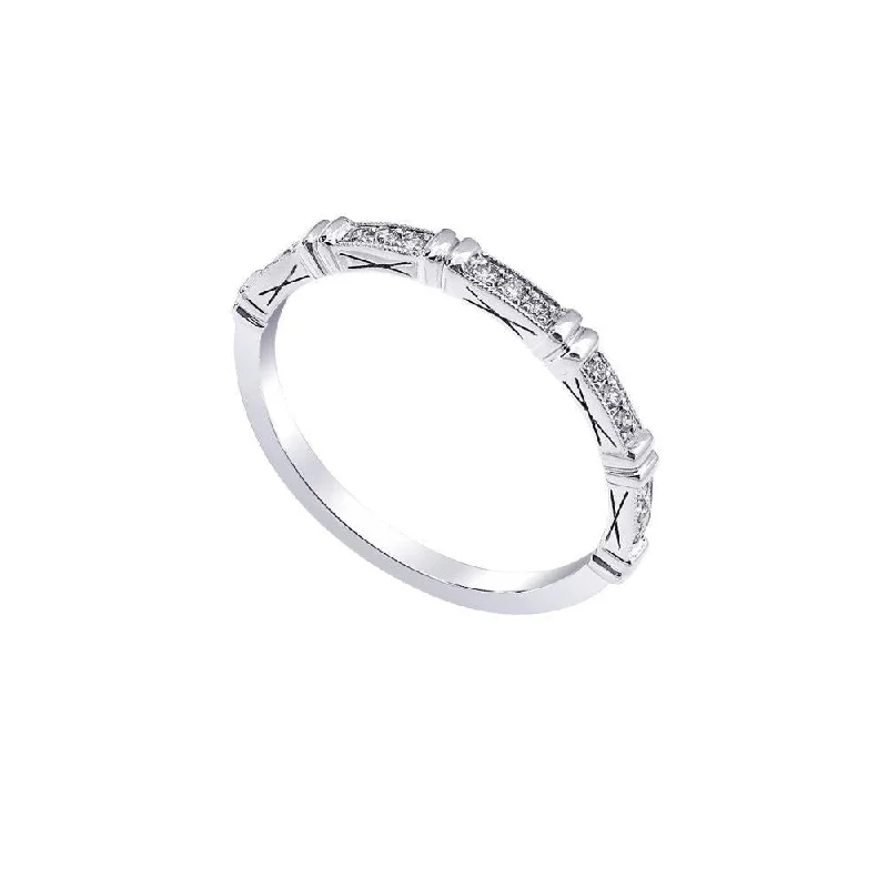 14K White Gold