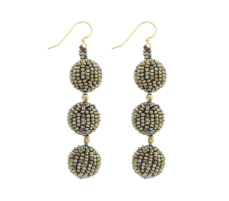 Fine drop earrings-<br>The Charlie Earring <br> Goddess