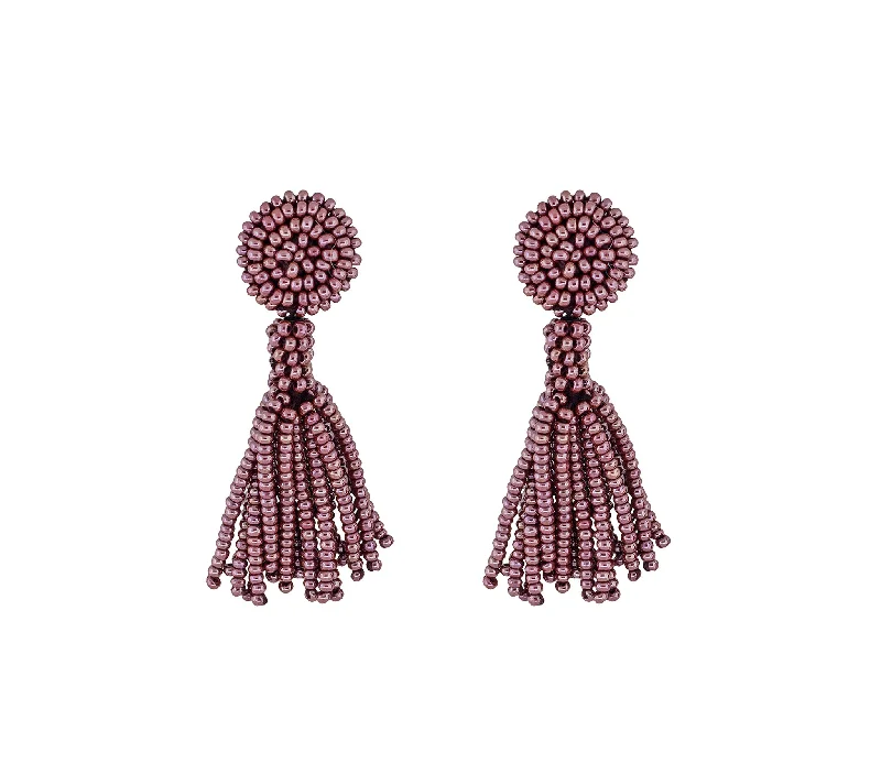 Bright gem earrings-***NEW*** <br>The Petite Finley Earring <br> Mulberry