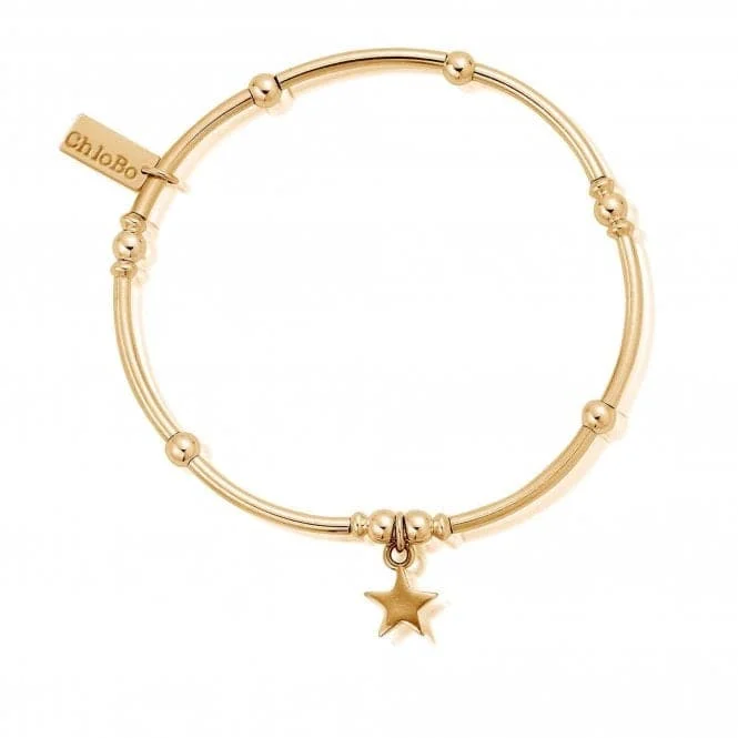 Woven thread bracelets-ChloBo Mini Noodle Ball Star Bracelet GBMNB810