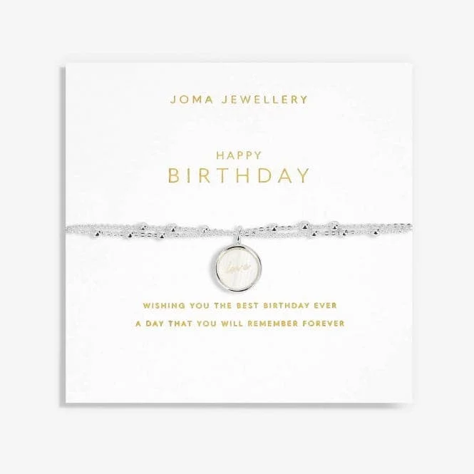 Fine clay bracelets-My Moments 'Happy Birthday' Bracelet 5788