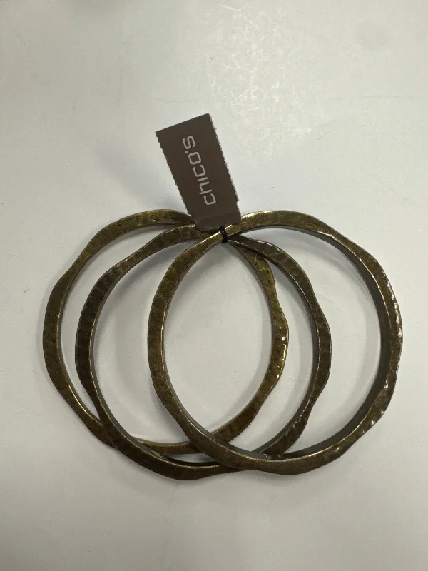 Oxidized bronze bangles-Bracelet Bangle Chicos