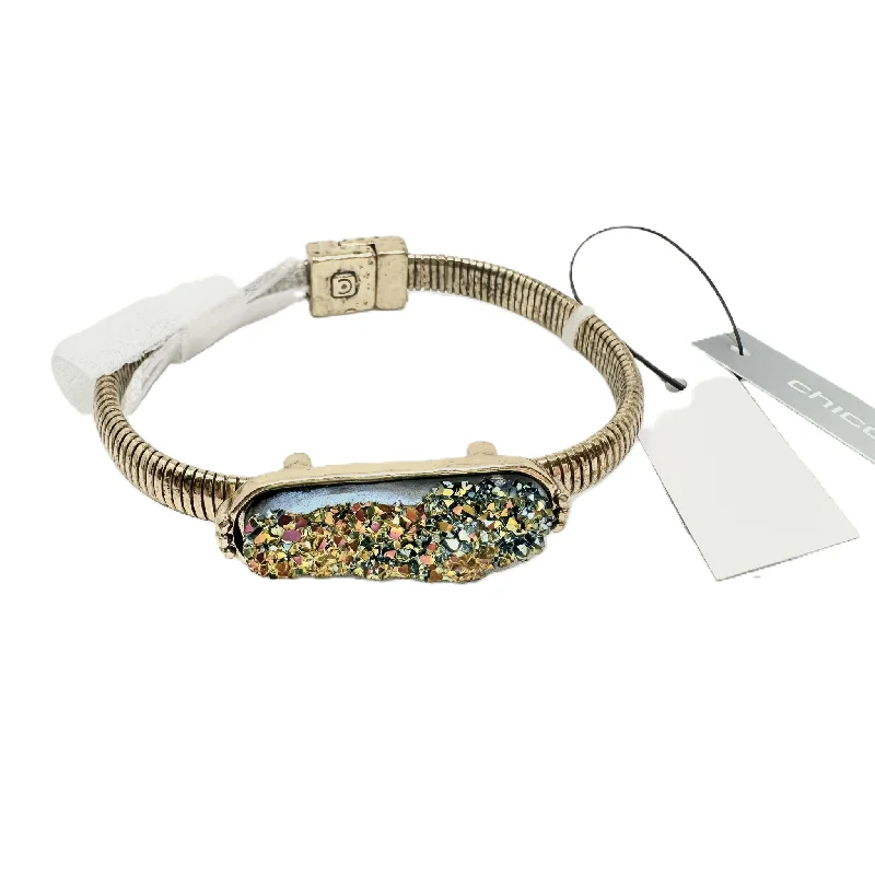 Shiny link bangles-Bracelet Bangle By Chicos