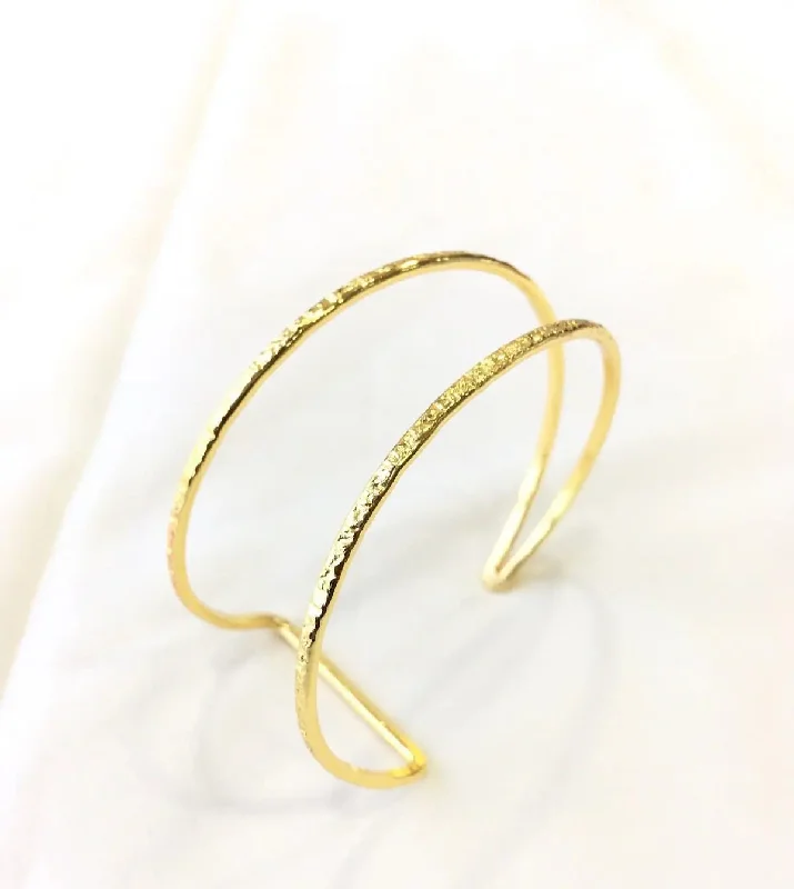 Solid gem bangles-Bow and Arrow Bracelet