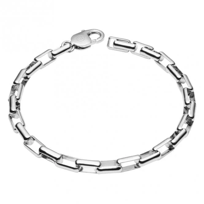 Onyx bracelets-Box Chain Bracelet B5418