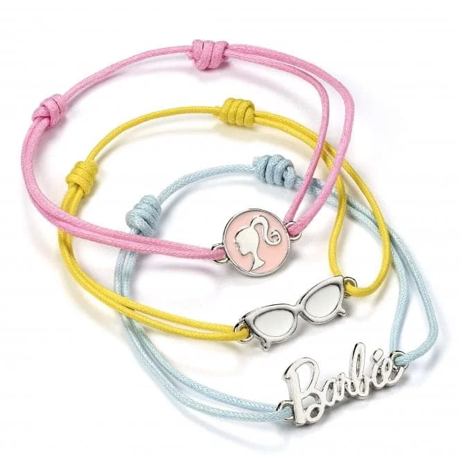 Soft bead bangles-Set Of Three Friendship Bracelets BMFB0010