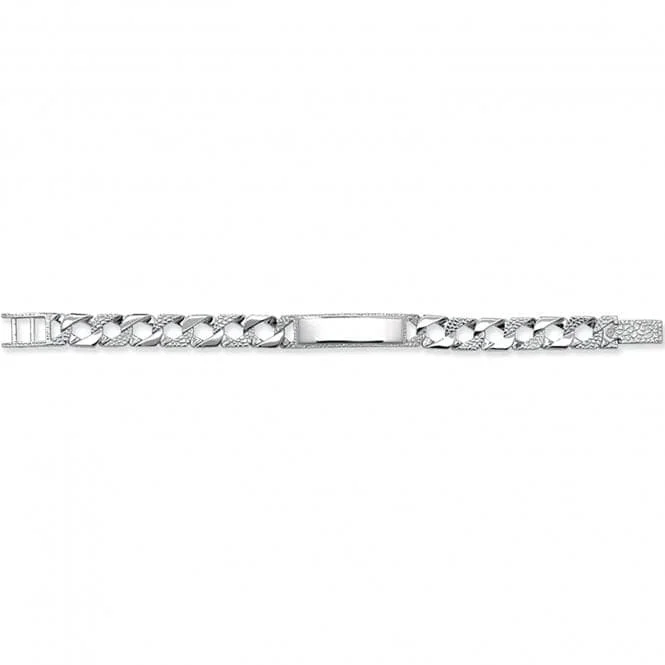 Clear star bangles-Acotis Silver Baby Cast ID Bracelet G2270